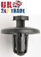 Load image into Gallery viewer, 10x CITROEN WHEEL ARCH BUMPER LINER FASTENER RIVET CLIPS