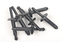 Load image into Gallery viewer, 10x Chrysler Ford Vauxhall 6mm FRONT WING WHEEL ARCH TRIM PLASTIC CLIPS