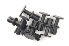 Load image into Gallery viewer, 10x BMW 8mm BOOT PANEL LOADING SILL STRIP INTERIOR LINING TRIM CLIPS