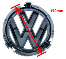 Load image into Gallery viewer, VW GOLF JETTA PASSAT CC TIGUAN 150mm GRILLE EMBLEM CHROME BADGE 1K5853600