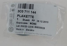 Load image into Gallery viewer, GENUINE GEAR KNOB CAP CHROME BADGE VW PASSAT B6 CC B7 5-SPEED 3C0711144