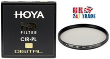 Load image into Gallery viewer, Hoya 58mm HD Digital Circular PL CIR-PL Frame Lens Filter