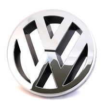 Load image into Gallery viewer, VW GOLF POLO EOS CADDY FRONT 125mm GRILLE EMBLEM CHROME BADGE 1T0853601A
