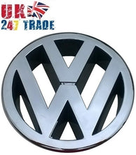 Load image into Gallery viewer, VW POLO Mk5 6R FRONT 120mm GRILLE EMBLEM CHROME BADGE 6R0853600A

