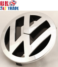 Load image into Gallery viewer, VW TOUAREG FRONT 150mm GRILLE EMBLEM CHROME BADGE 7L6853601A
